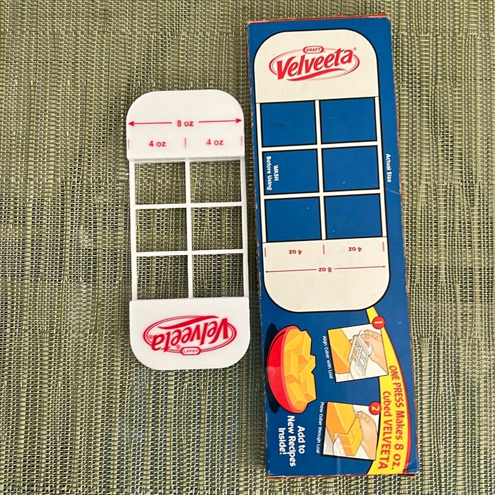 Vintage Velveeta cheese cubes